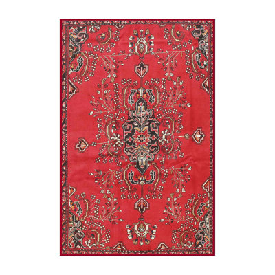 Tapis de style oriental rouge