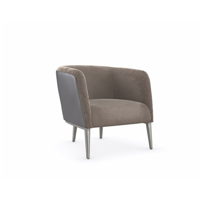 La Scala 35"" W Polyester Barrel Chair -  Caracole Modern, M130-421-034-A