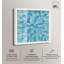 Art mural Midbox Oasis Shadowbox Flower par Art Remedy, cadre blanc, 25 x 25-1599160657-1599160661