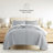 Quilt Set- Lightweight - All Season Coastal Stripe Bedding-105628179-105628178