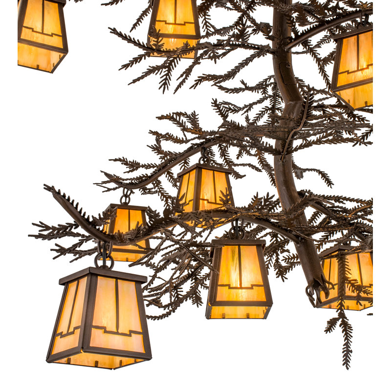 Lustre à niveaux 12 lumières unique Amaliya
