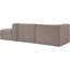 Demars Velvet Performance Fabric Upholstered 3Pc. Modular Sectional-414627786-414627893