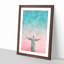 Corcovado In Rio De Janeiro Brazil Abstract - Single Picture Frame Painting on MDF-56852766-56852772