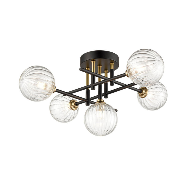 Denn LED Ceiling Spotlight, Brass