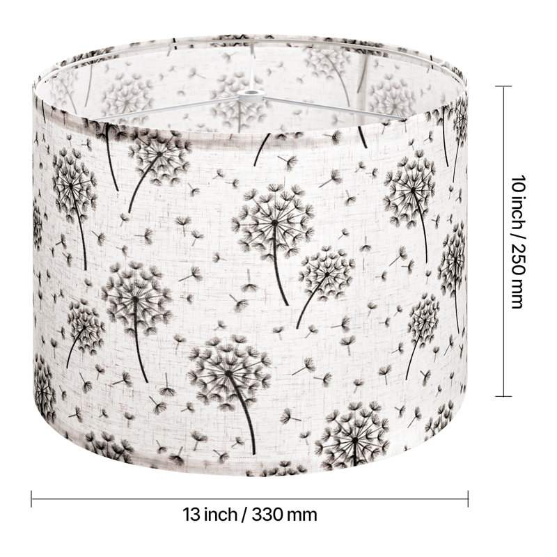 25 cm H Cylinder in Beige