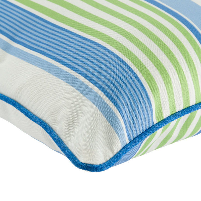 Housse de coussin Lillian August, Brume de mer Newport, H 20 po x l 20 po