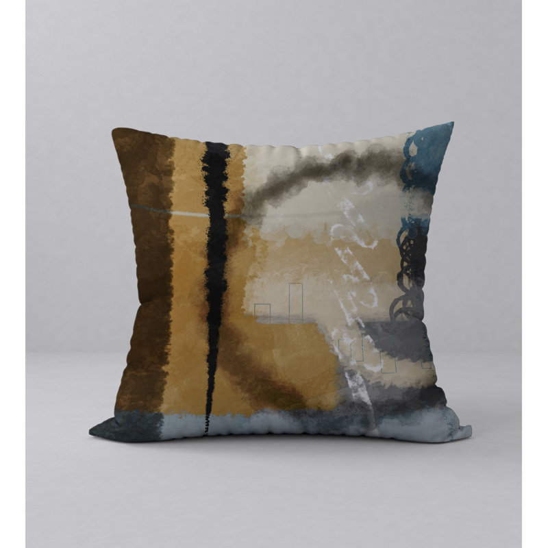 Housse et insert de coussin carré Slick, 18" x 18"