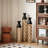 Set Of 3 Gorgeous Home Decoration Large Glazed Floor Metal Vases (24.8"/29"/33.8" H)