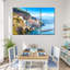 «Amalfi Coast Daylight Wall Art», reproduction d'art sur toile-1011266592