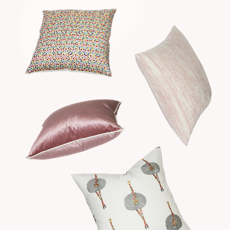 Bacchus Pillow Cover & Insert, Square 20"