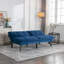 Canapé-lit pliant convertible bleu marine-1040811894