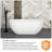 x Soaking Plastic / Acrylic Bathtub