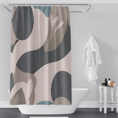 Rideau de douche à motif abstrait DUCOR