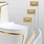 Toilette allongée noire silencieuse et anti-odeur 1,85 gallons par minute (siège inclus)-111593507