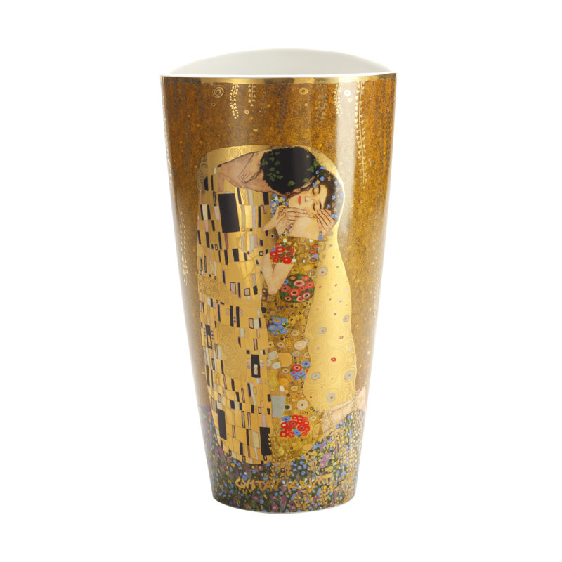 Gustav Klimt Handmade Table Vase
