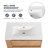 30" Wall Mounting Bathroom Vanity With Ceramic Sink-1234414341