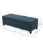 Banc de rangement avec repose-pieds Upholstein-546749981