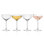 Cheers 15 oz. Coupe Cocktail Glasses