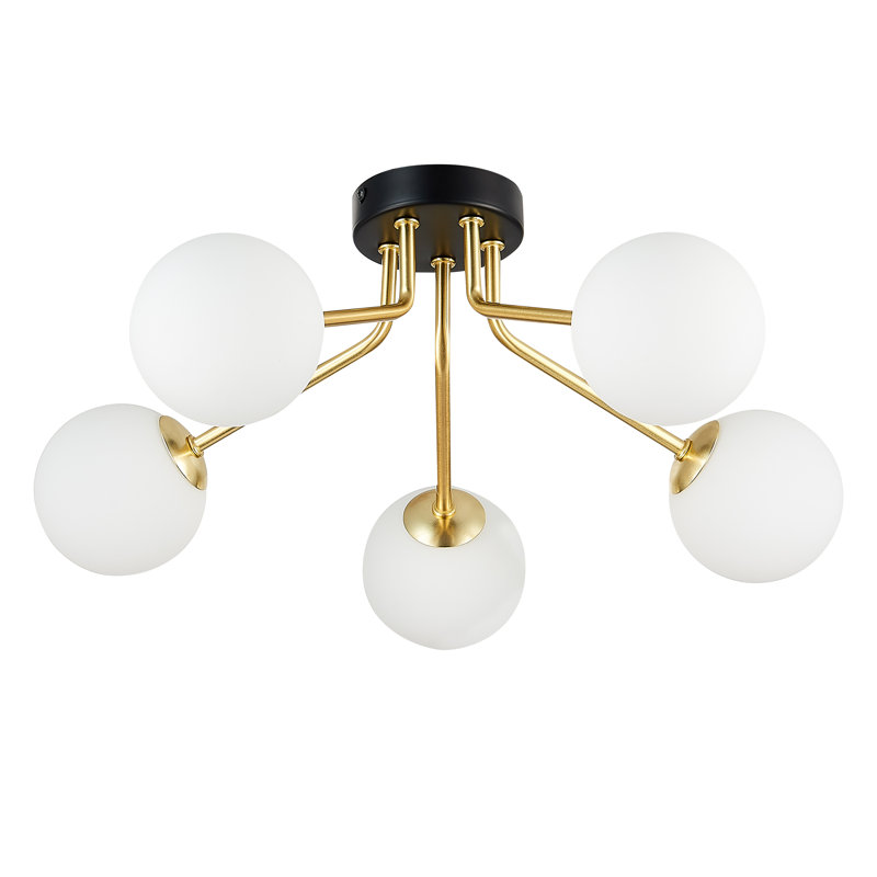Baucom Glass Flush Mount