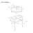 Claire 30" Ceramic Console Sink White Basin-1396484714