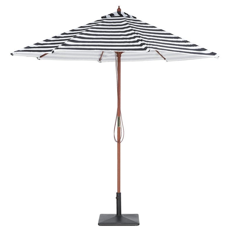 Egbert 260cm Market Parasol, Black