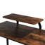 Bureau en L avec rehausse