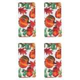 Folium Collection Polyester No Pattern Rectangle Napkin