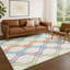 Tapis Mid-Century moderne lavable à la machine intérieur / extérieur Chantille ACN2326-331404299