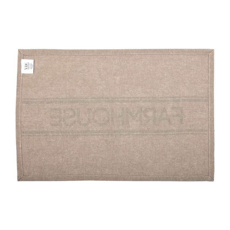 Jacqueline Cotton No Pattern Rectangle Placemat