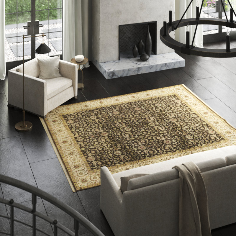 Mughal One-of-a-Kind 8' X 9'10" Area Rug