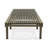 Outdoor Acacia Wood Chaise Lounge with Table-1019761162