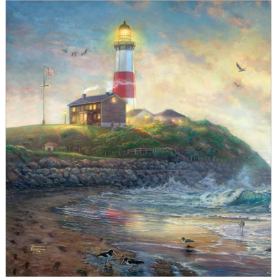 Rideau de douche Thomas Kinkade