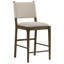 Ensemble de 2 chaises d'appoint Crispin Brown