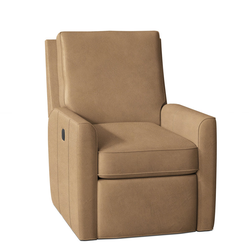 Yorba Recliner, Aline Fumo Genuine Leather, Power