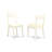 5 Piece Dining Table Set for 4 Includes a Round Kitchen Table with Dropleaf and 4 Faux Leather Upholstered Dinette Chairs, Linen White-1593615986