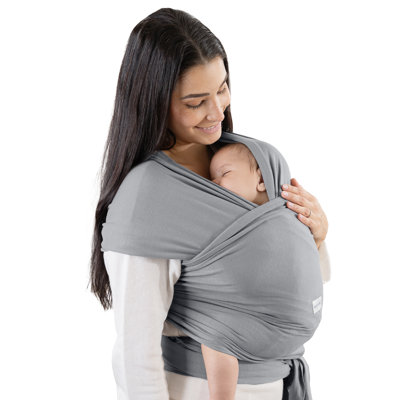 Comfy Cubs Baby Wrap Carrier - Soft & Secure Fit Cotton Blend for Newborn to Toddler - Hands-Free & Lightweight Infant Wrap - Adjustable, One Size Fits All Sling