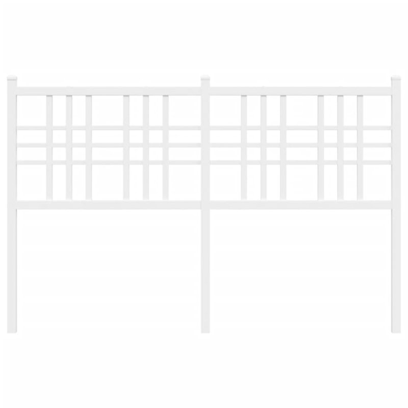 17 Stories Metal Replace Headboard White 193Cm, Small Double - 120 x 190 cm, White