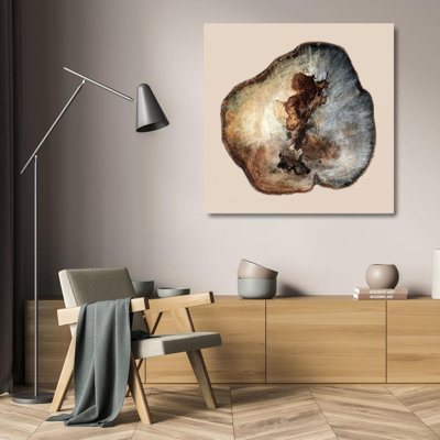 «Union Rustic Lewis, Sheldon Gallery», art sur toile tendue: Tree Ring Stump 1