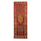 One-of-a-Kind 3'4" X 9'3" Hand Knotted Area Rug