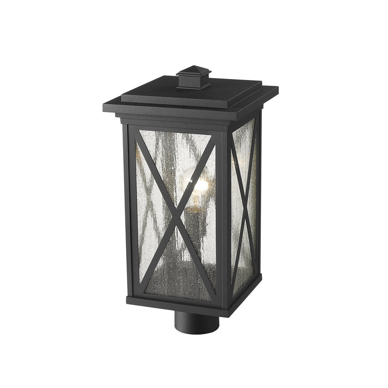 Tête de lanterne 1 lumière Thorpe, H 19,5 po x l 9,5 po x P 9,5 po