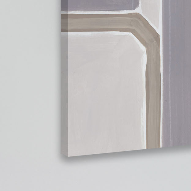 « neutral impact iv », reproduction d’art sur toile tendue, H 30 po x l 20 po x P 1,5 po