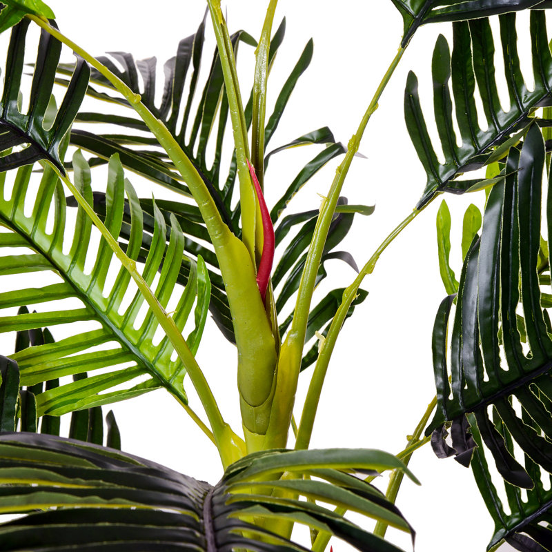150cm Faux Palm Tree in Cement Pot