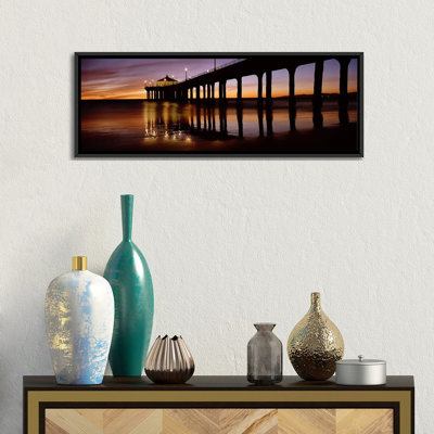«Manhattan Beach Pier, Manhattan Beach, California», reproduction de photo sur toile