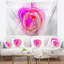 Tapisserie lustre supernova à explosion en fractale rose abstract-28498035