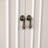 Tropman Antique White Double-Door Accent Cabinet