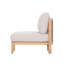 Ensemble de conversation d'extérieur en bois d'acacia Ventura Modern Coastal-129877021