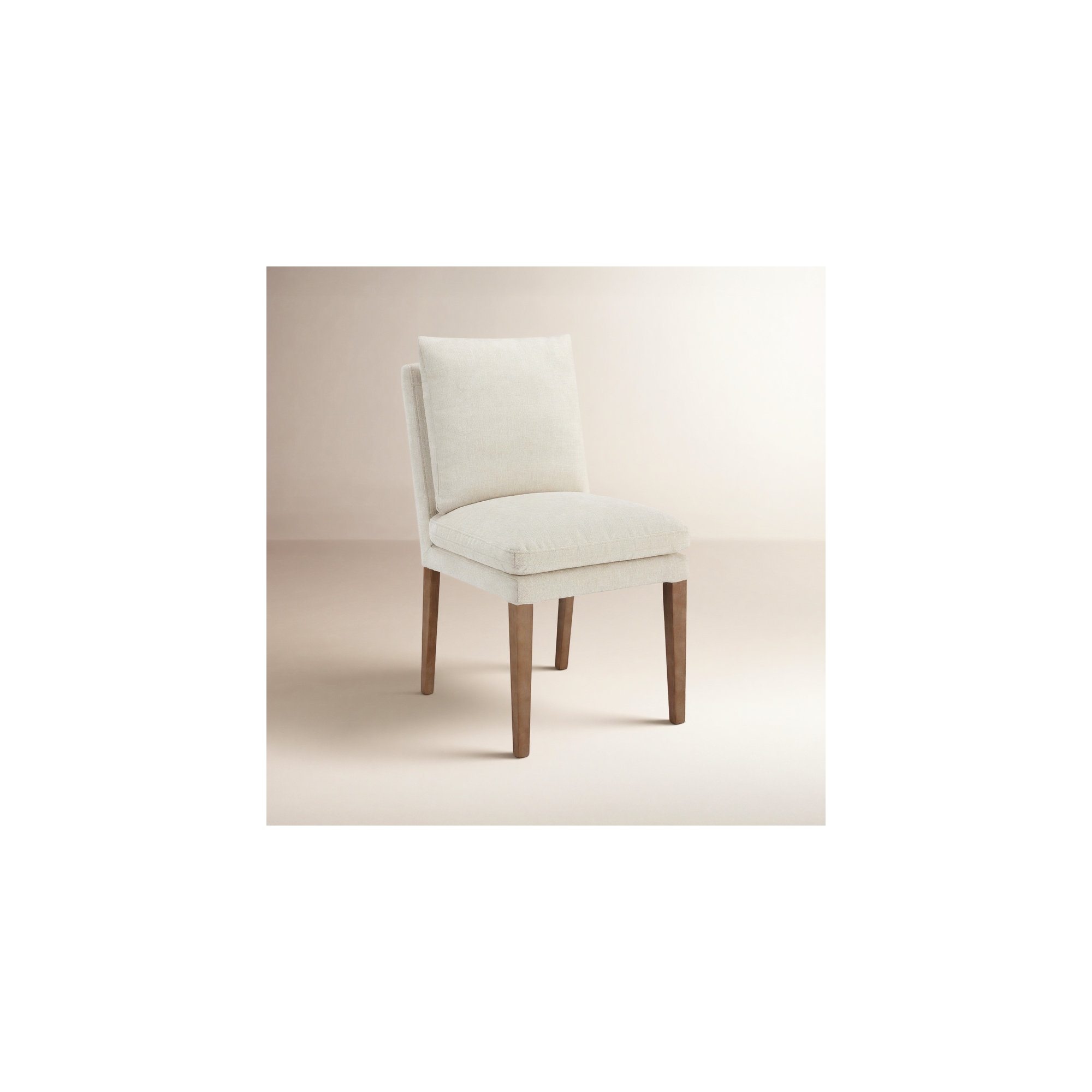 Brinley Side Chair, Milo Linen Chenille
