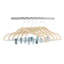 Paquet de 24 cintres pour enfants en velours gris Simplify-1709916632-1709916638