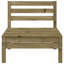 Tottenham 63.5cm Wide Wood Patio Sofa