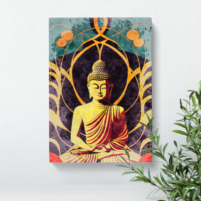 Splendid Buddha - Wrapped Canvas